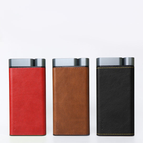 10000mAh PD20W แพวเวอร์แบงค์ โลหะ เปลือกหนัง 2pcs USB-A 1PC Port Type-C