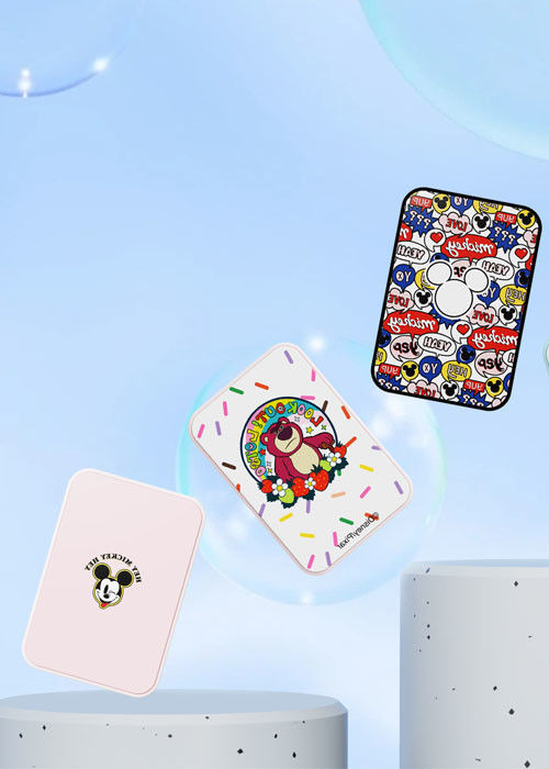 ธนาคารพลังงานแม่เหล็กไร้สาย 5000 MAh PD20W ภาพยนตร์กระจก มินิ Pocket Power Bank